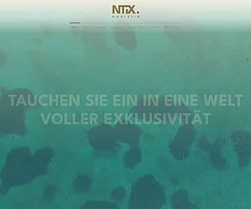 Webschmiede Referenz - Noble Tix - Screenshot